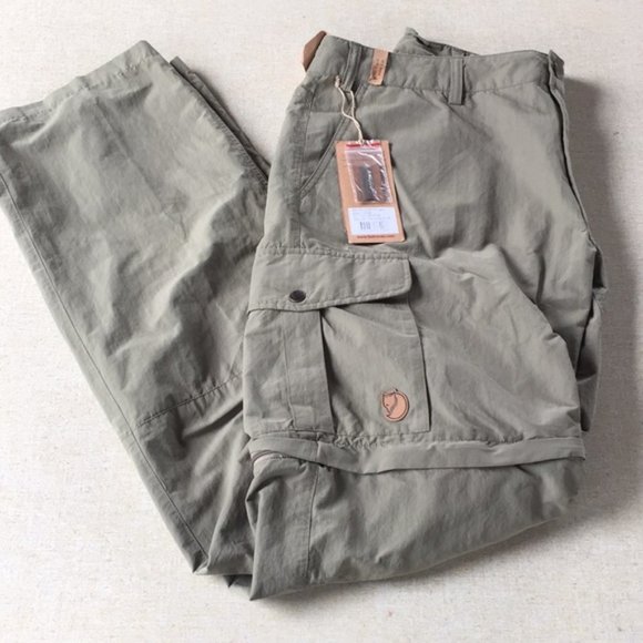 Fjallraven Karl Trousers Zip Off Pants NWT 38-39 - Picture 6 of 8